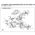 LH FENDER, REAR SUSPENSION REPL BY 9010-040021-10000 product image