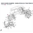 DECO COVER, BUMPER - WHEN STOCK IS 0 THIS ITEM IS NO LONGER AVAILABLE product image