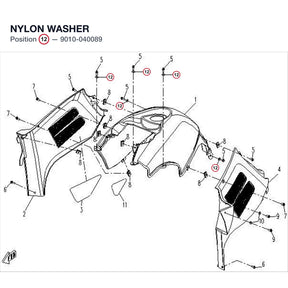 NYLON WASHER product image