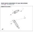 REAR SHOCK ABSORBER product image