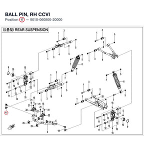BALL PIN, RH product image