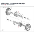 FRONT RIM product image