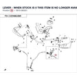 LEVER - WHEN STOCK IS 0 THIS ITEM IS NO LONGER AVAILABLE product image