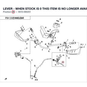 LEVER - WHEN STOCK IS 0 THIS ITEM IS NO LONGER AVAILABLE product image