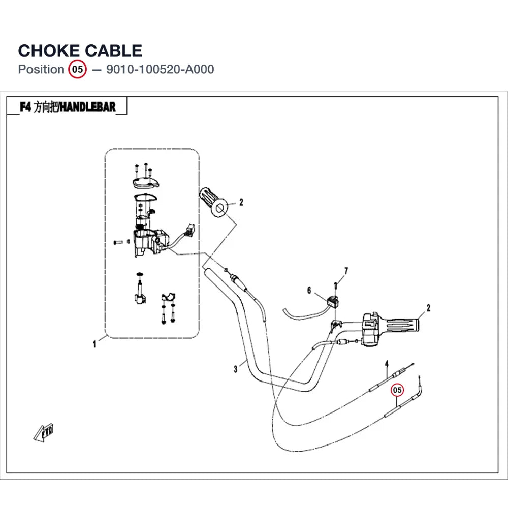 CHOKE CABLE product image