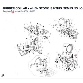 RUBBER COLLAR - WHEN STOCK IS 0 THIS ITEM IS NO LONGER AVAILABLE product image