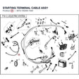 STARTING TERMINAL CABLE ASSY product image