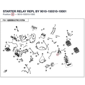 STARTER RELAY REPL BY 9010-150310-10001 product image