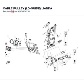 CABLE PULLEY (LD-GUIDE) product image