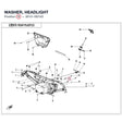 WASHER, HEADLIGHT product image