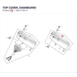 TOP COVER, DASHBOARD product image