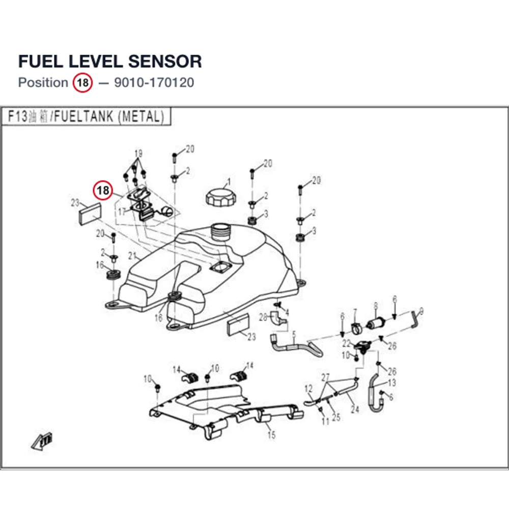 FUEL LEVEL SENSOR product image