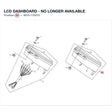 LCD DASHBOARD - NO LONGER AVAILABLE product image