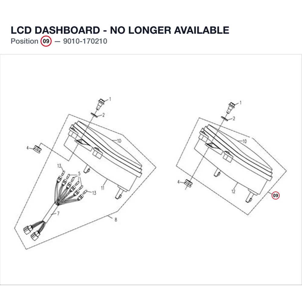 LCD DASHBOARD - NO LONGER AVAILABLE product image