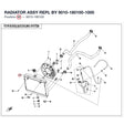 RADIATOR ASSY REPL BY 9010-180100-1000 product image