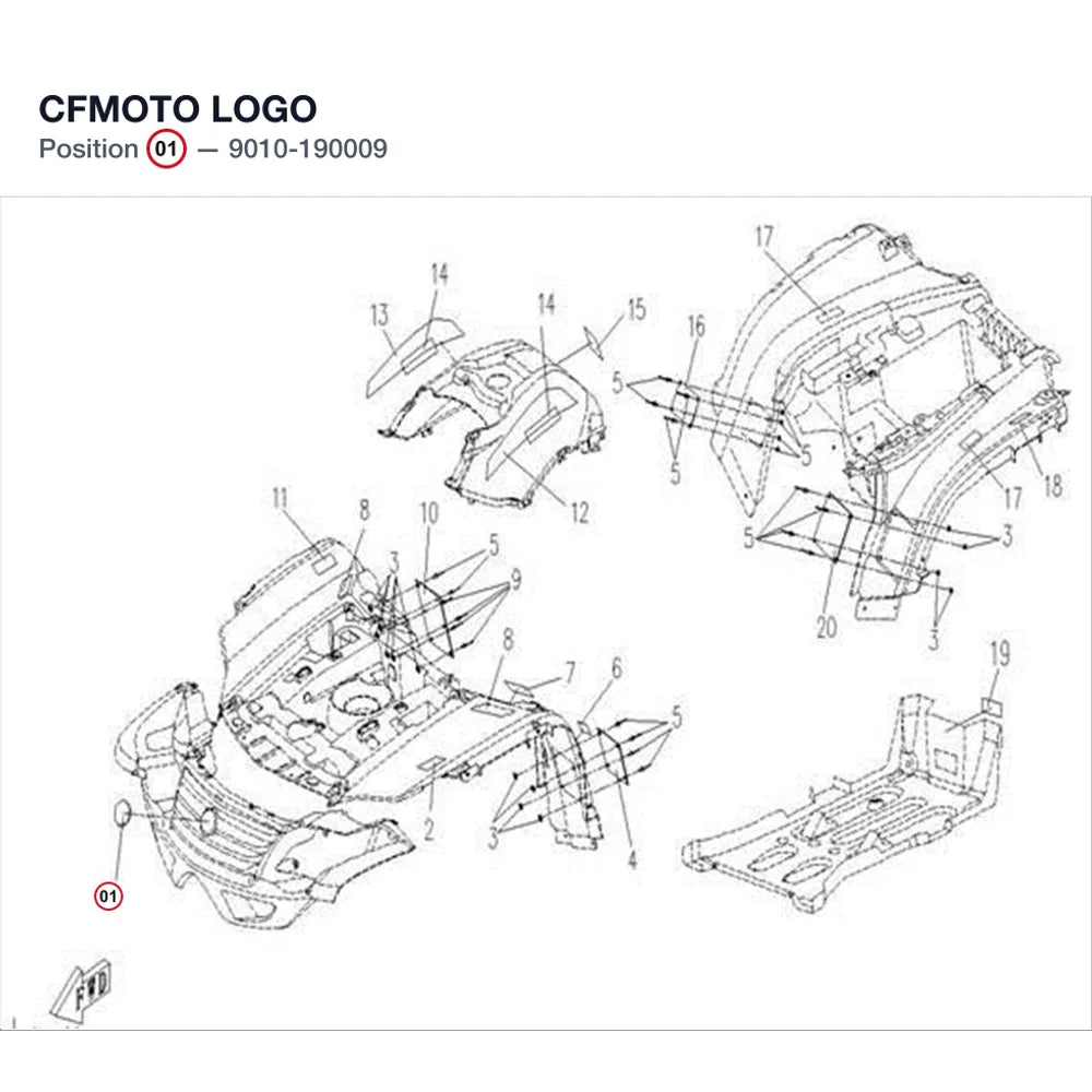 CFMOTO LOGO product image