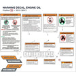 WARNING DECAL, ENGINE OIL product image