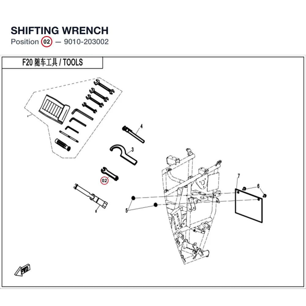 SHIFTING WRENCH product image