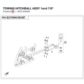 TOWING HITCHBALL ASSY product image