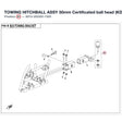 TOWING HITCHBALL ASSY product image