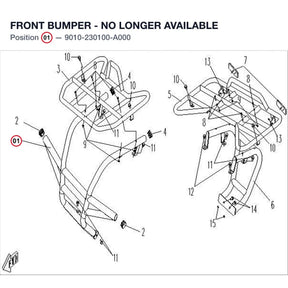 FRONT BUMPER - NO LONGER AVAILABLE product image