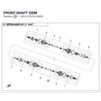 FRONT SHAFT product image