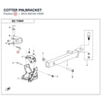 COTTER PIN,BRACKET product image
