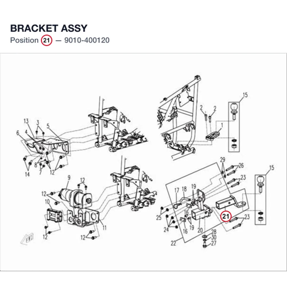 BRACKET ASSY product image