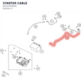 Diagram preview: STARTER CABLE (61911059000)