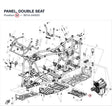 PANEL, DOUBLE SEAT product image