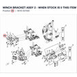 WINCH BRACKET ASSY 2 - WHEN STOCK IS 0 THIS ITEM IS NO LONGER AVAILABLE product image