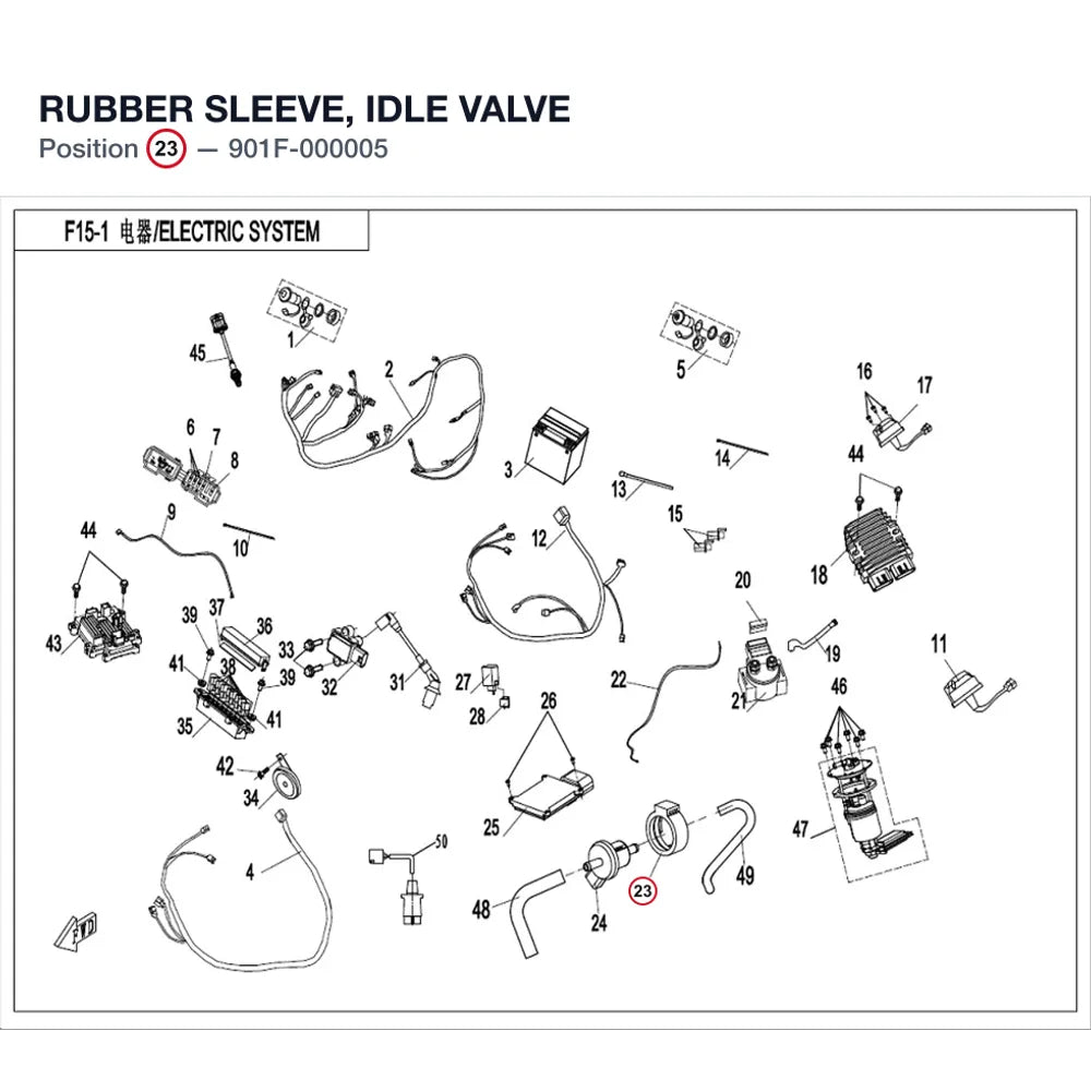 RUBBER SLEEVE, IDLE VALVE product image
