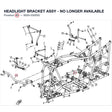 HEADLIGHT BRACKET ASSY - NO LONGER AVAILABLE product image