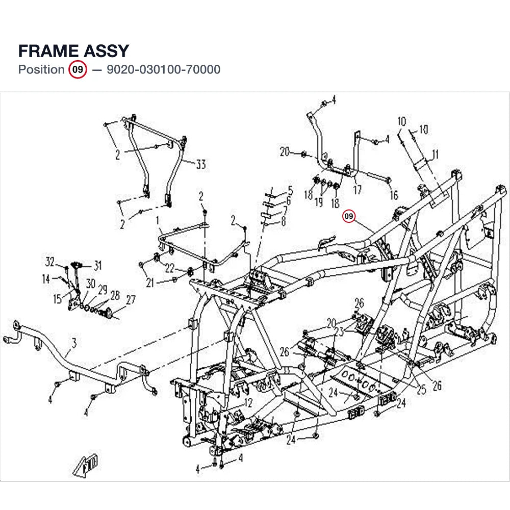 FRAME ASSY product image