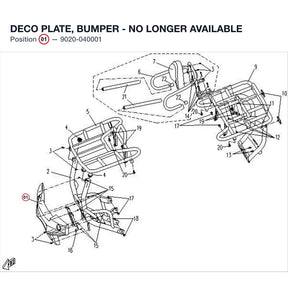 DECO PLATE, BUMPER - NO LONGER AVAILABLE product image