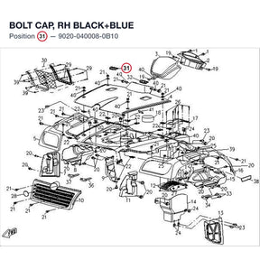 BOLT CAP, RH product image