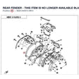 REAR FENDER product image