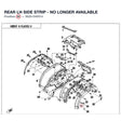 REAR LH SIDE STRIP - NO LONGER AVAILABLE product image