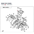 REAR TOP COVER product image