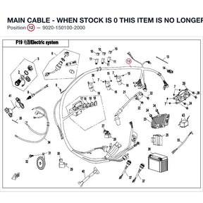 MAIN CABLE - WHEN STOCK IS 0 THIS ITEM IS NO LONGER AVAILABLE product image