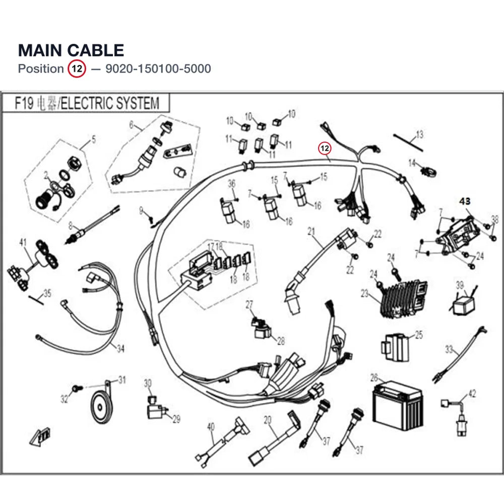 MAIN CABLE product image