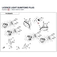 LICENCE LIGHT product image