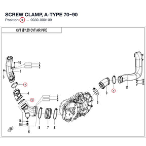 SCREW CLAMP, A-TYPE product image