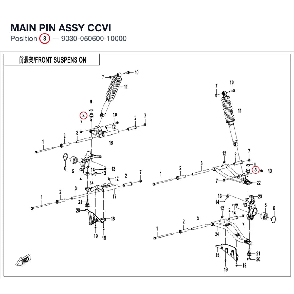 MAIN PIN ASSY product image