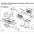 PIN SAHFT, ROTATION Repl by 9030-220011-00001 product image