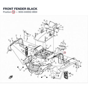 FRONT FENDER product image