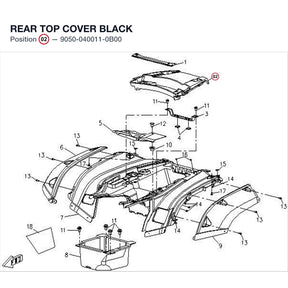 REAR TOP COVER product image