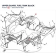 UPPER GUARD, FUEL TANK product image
