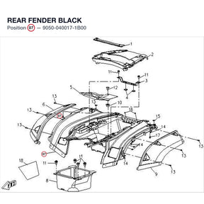 REAR FENDER product image