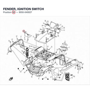 FENDER, IGNITION SWITCH product image